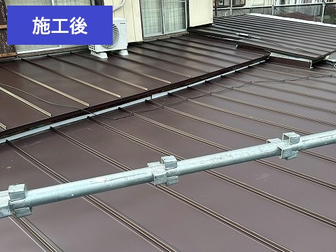 屋根リフォーム　かわらUを葺き替えしました♪