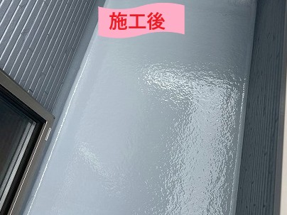 トップコート塗り替え後