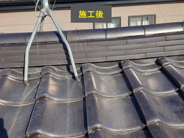 漆喰工事３選をご紹介♪漆喰の詰め直し＆棟瓦取り直し工事の詳細