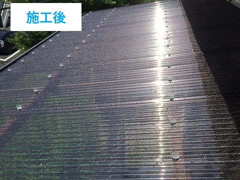 ベランダ屋根　塩ビ製・ポリカ製を説明します♪