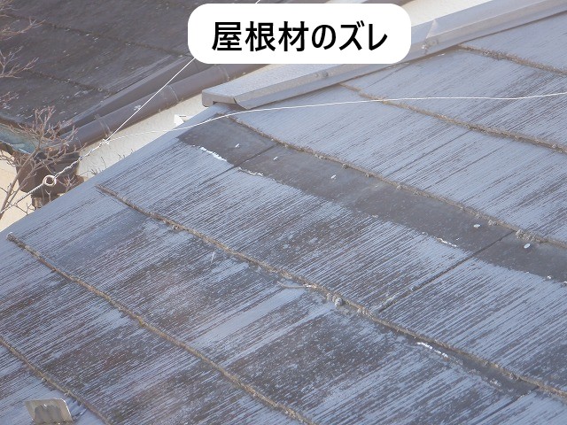 大きくずれています