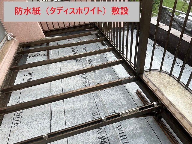 防水紙（タディスホワイト）