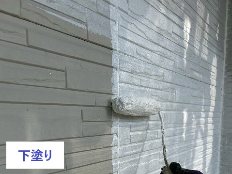 外壁塗装　関西ペイントダイナアクセル使用