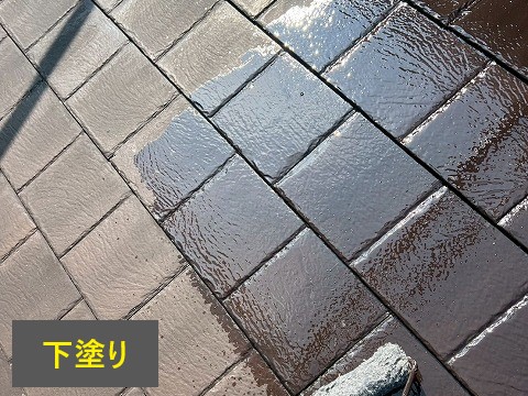 屋根メンテナンス　屋根塗装を実施しました♪