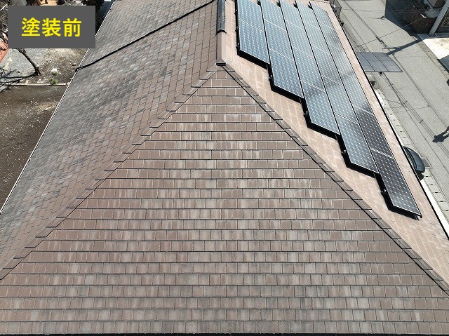 屋根メンテナンス　屋根塗装を実施しました♪