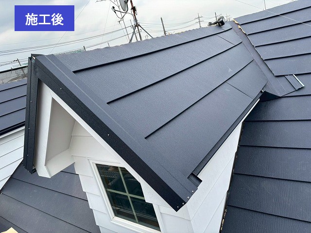 屋根リフォーム　カバー工法で再生✨