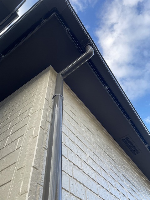 軒天　破風塗装