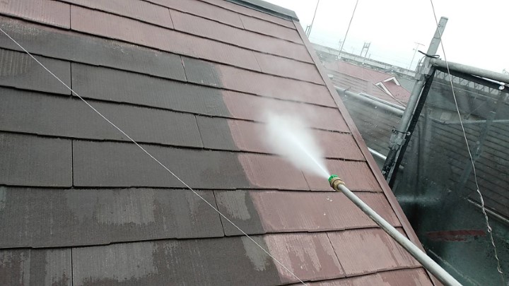 屋根洗浄