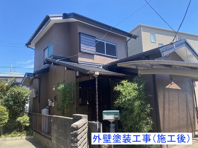 外壁塗装工事施工後