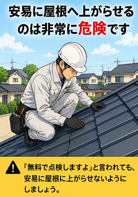 川口市の皆さま、悪徳業者にご注意ください！