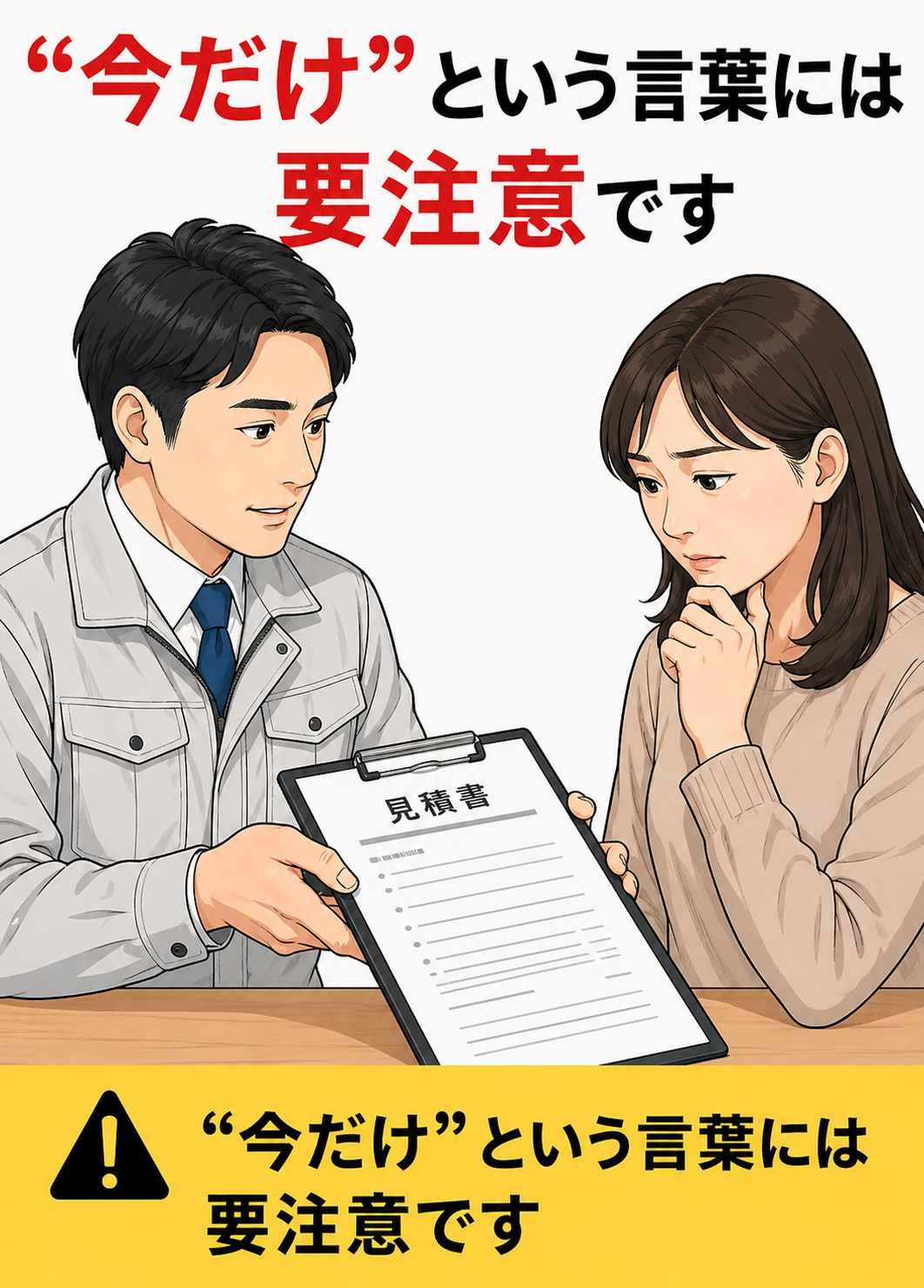 川口市の皆さま、悪徳業者にご注意ください！
