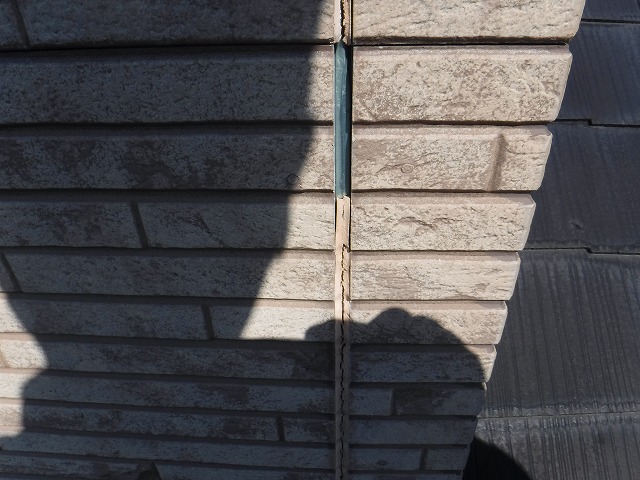 外壁コーキング　劣化状況