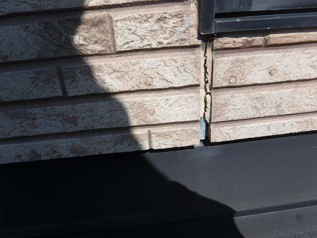 外壁コーキング劣化