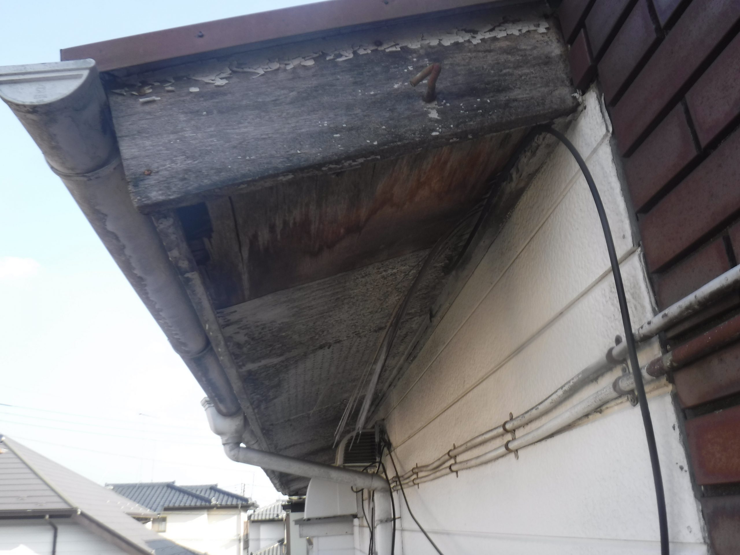 軒天破損
