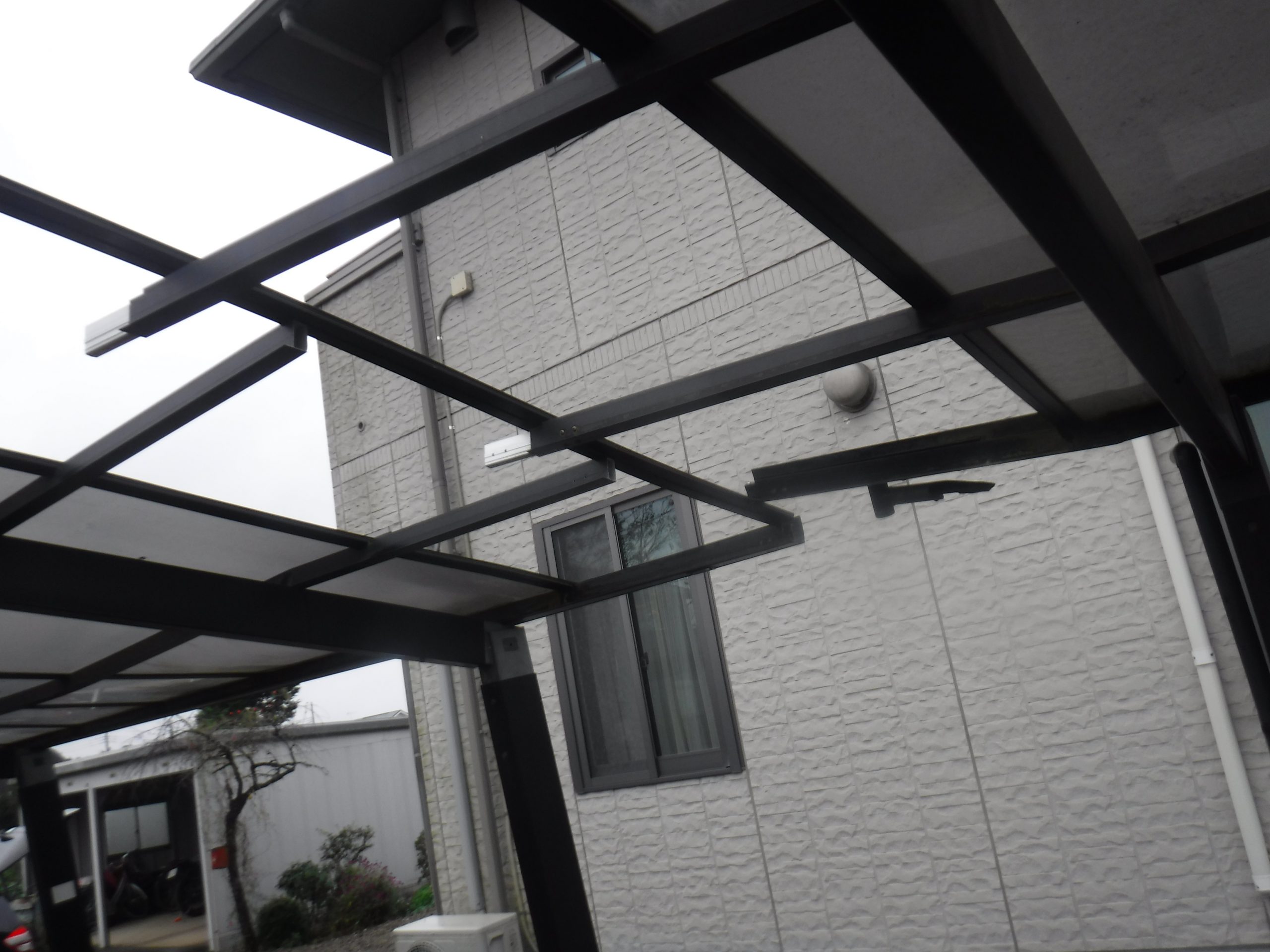 カーポート破損