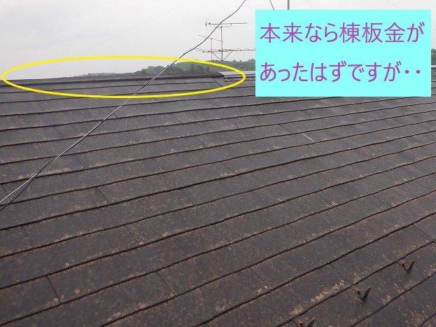 本来棟板金があった