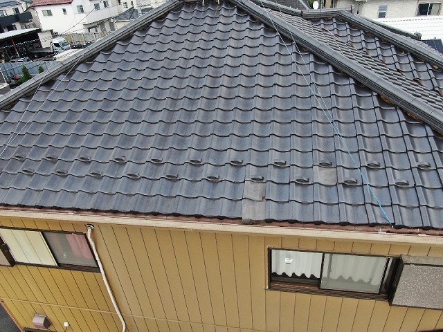 瓦ずれ　平瓦ずれ