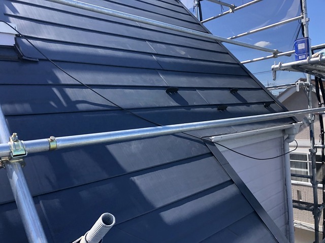 横暖ルーフ施工後
