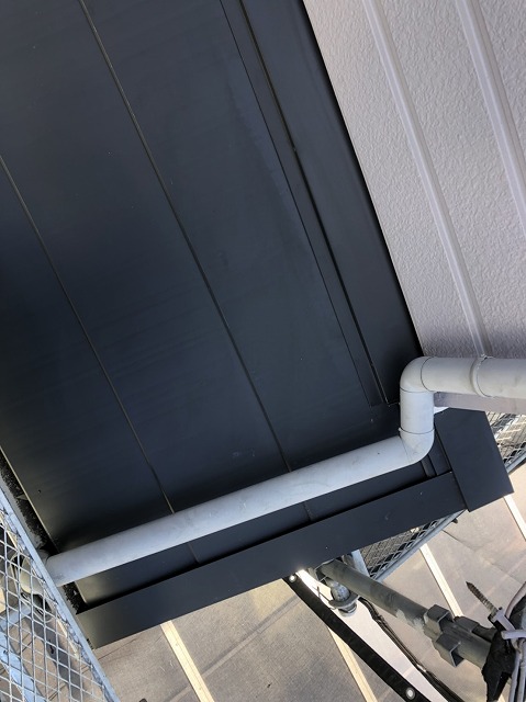 横暖ルーフ施工後