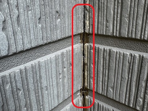 コーキングの破断