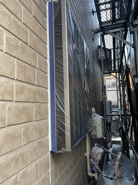 ビニール張り細部にも