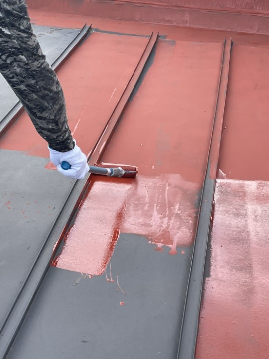 屋根　さび止め