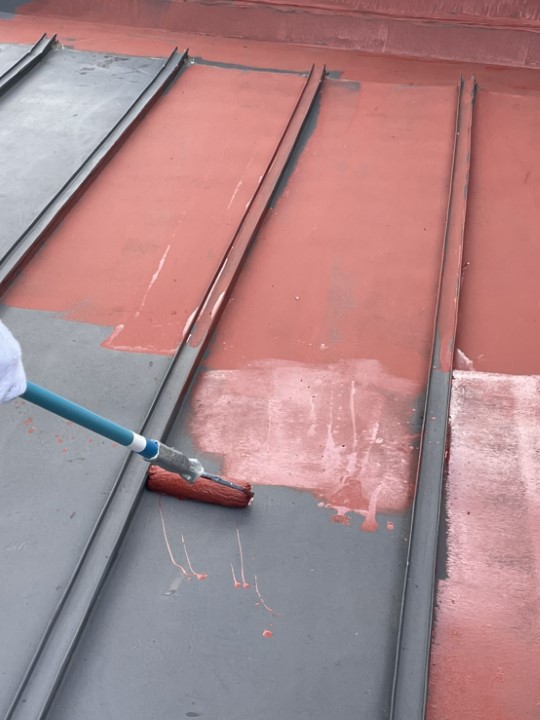 屋根　さび止め