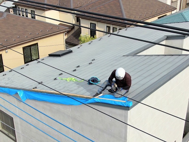 屋根応急処置