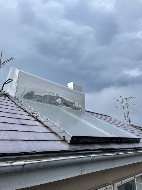 ソーラー温水器