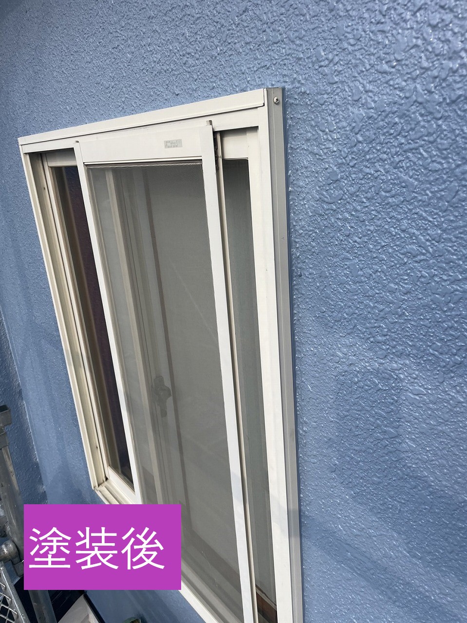 塗装した家