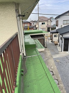 バルコニー防水前