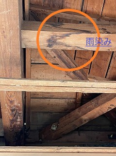 雨染み