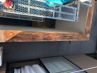 笠木　天端腐食