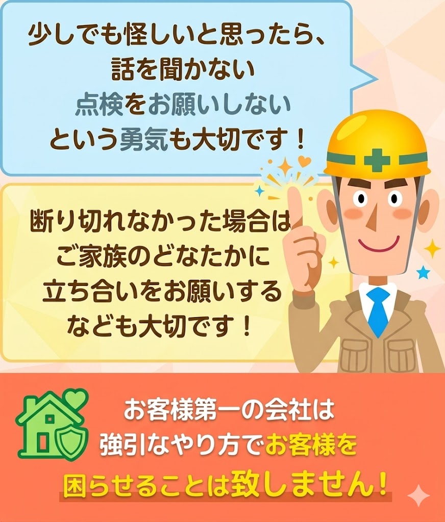 実際に悪徳業者の後の屋根