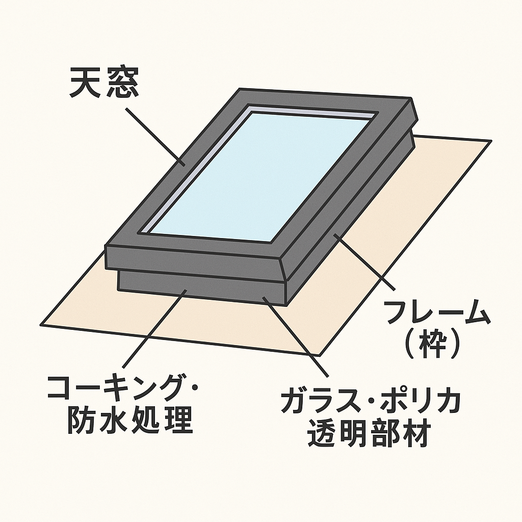 天窓工事　天窓カバーでポリカへ交換♪