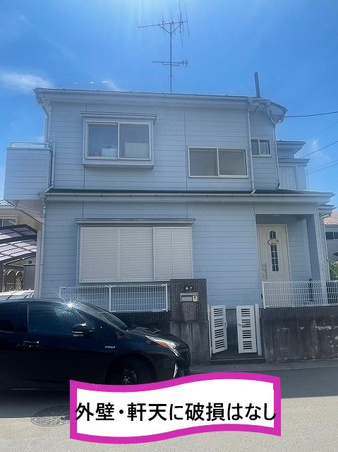 外壁軒天破損なし