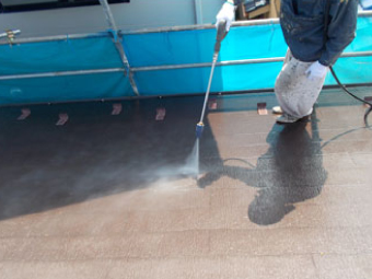 屋根メンテナンス　屋根塗装を実施しました♪