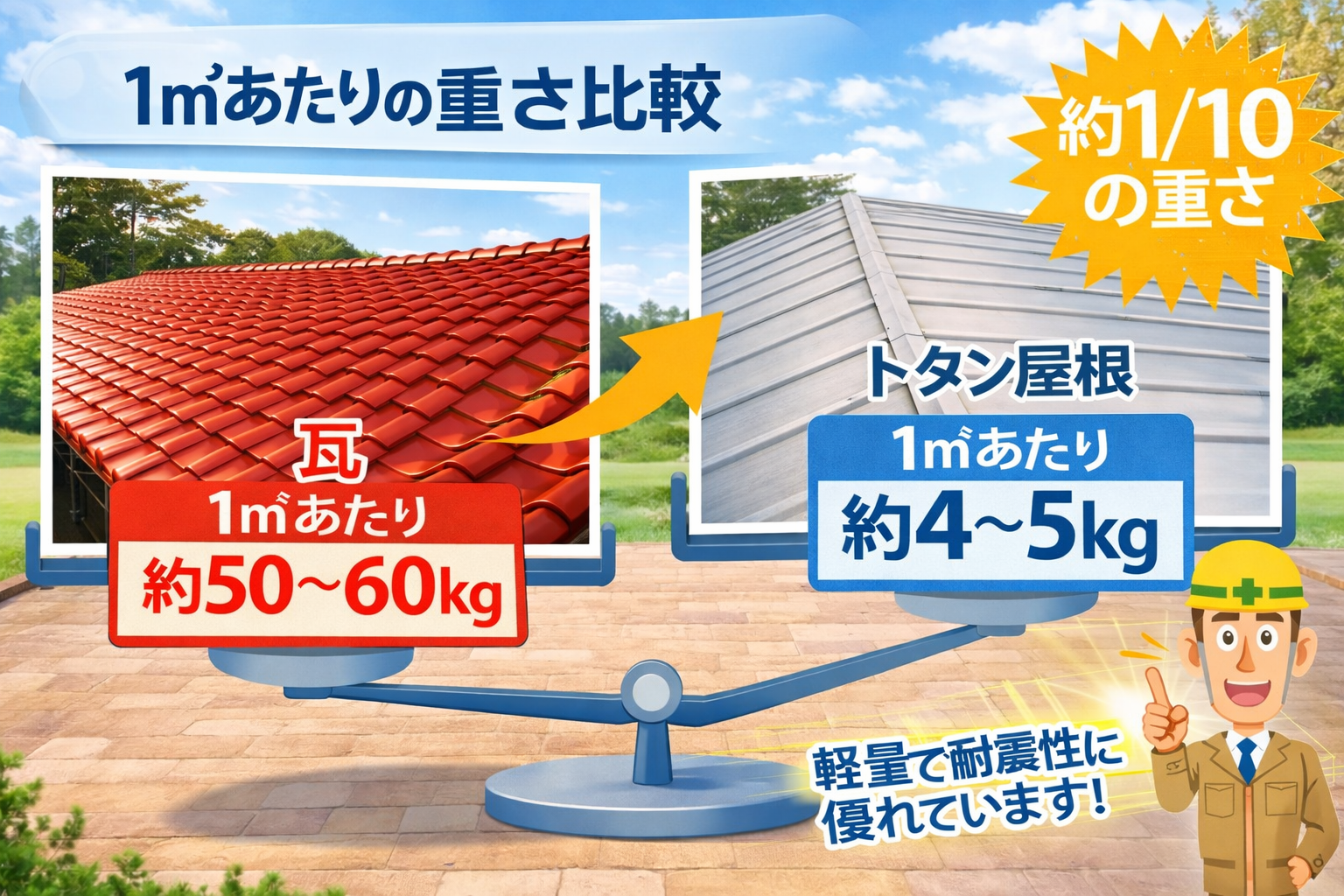 トタン屋根の修理　サビ・浮き・雨漏りリスク対策