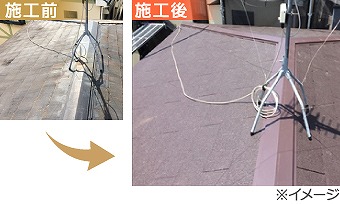 屋根葺き替え工事