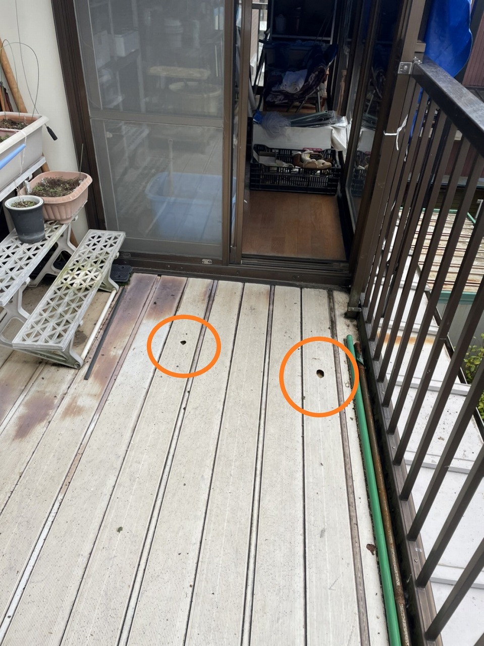 ベランダデッキ