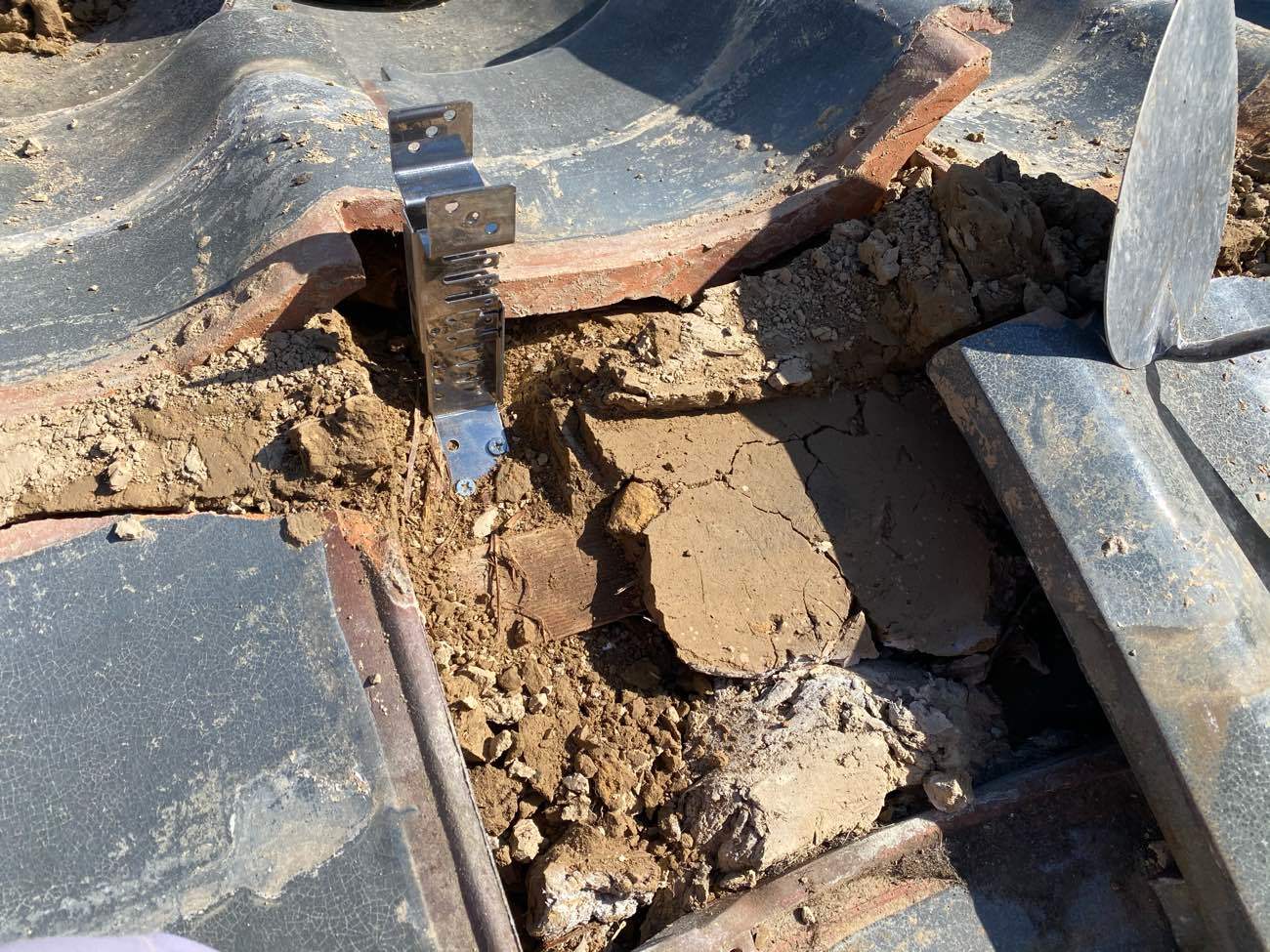 棟取り直し工事 強力棟取り付け