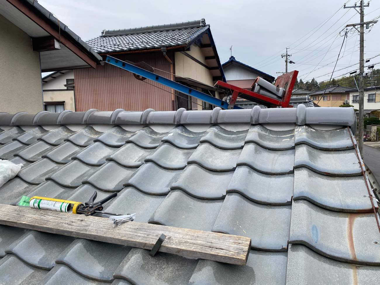 棟取り直し工事 施工後の様子