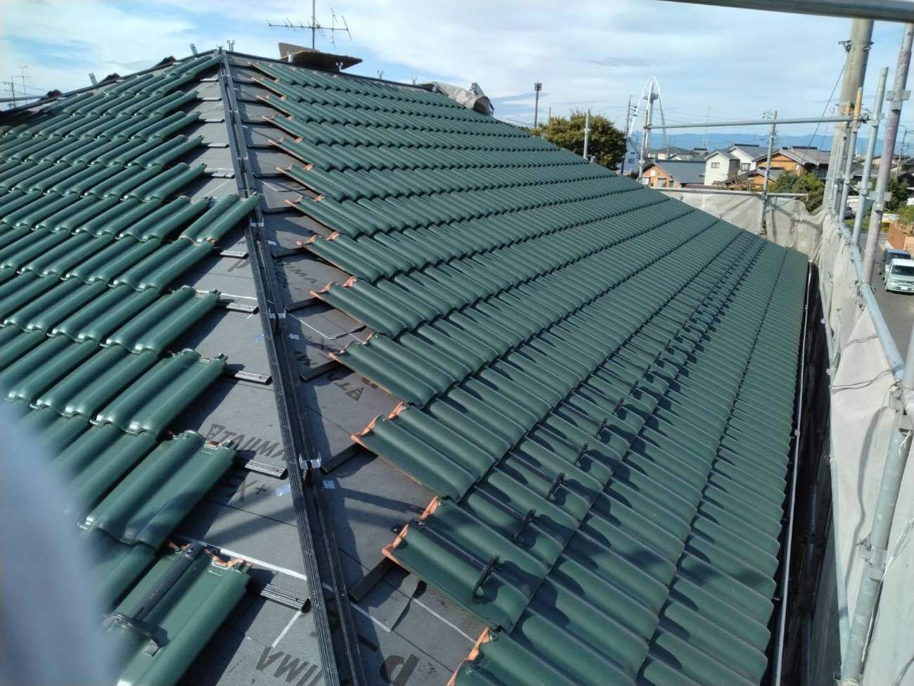 葺き替え工事　屋根工事　
