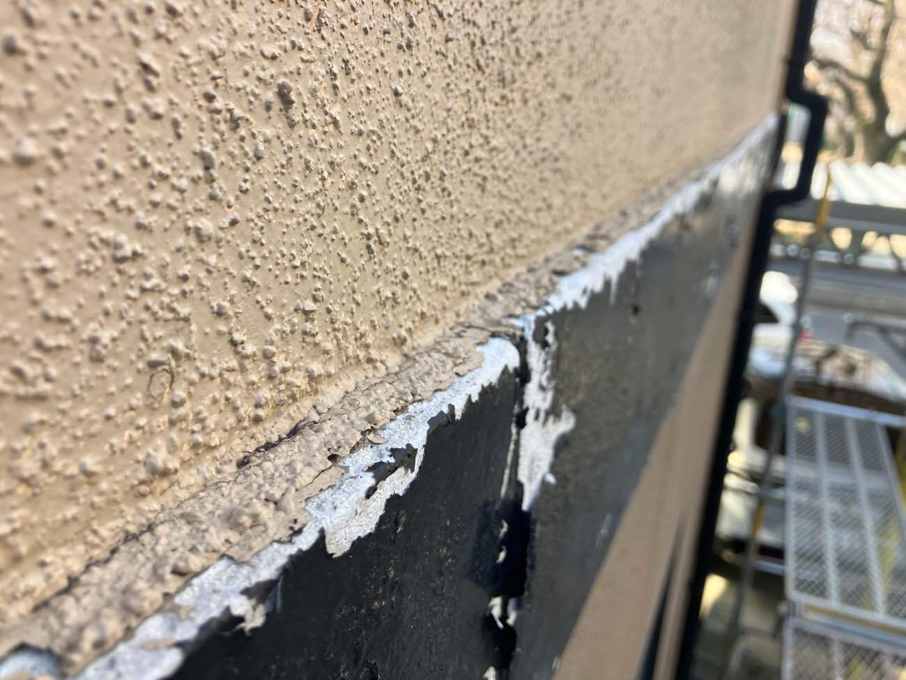 幕板板金工事　幕板の劣化状態