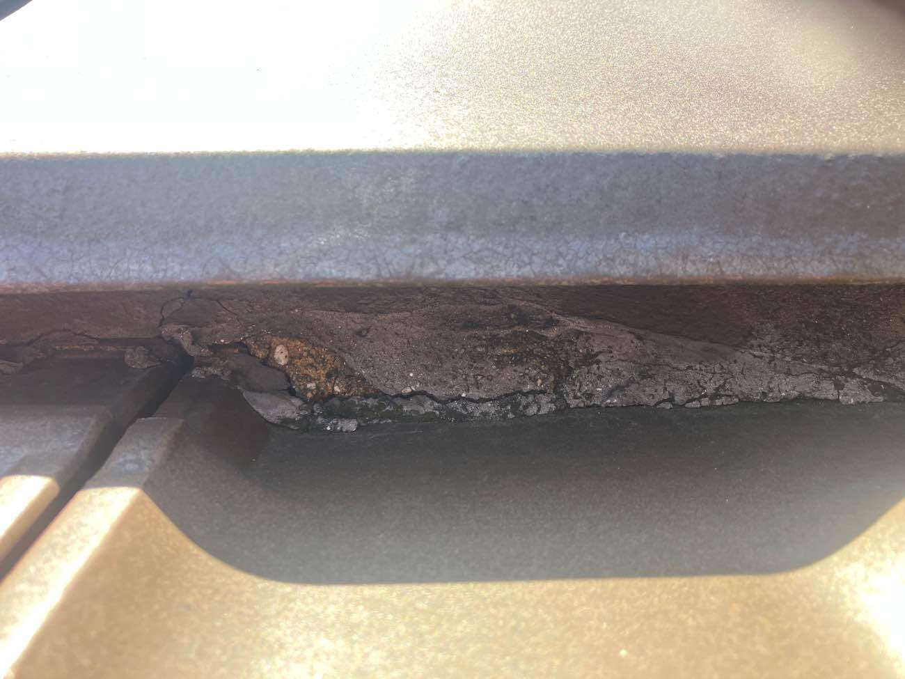 棟取り直し工事 施工前の劣化状態