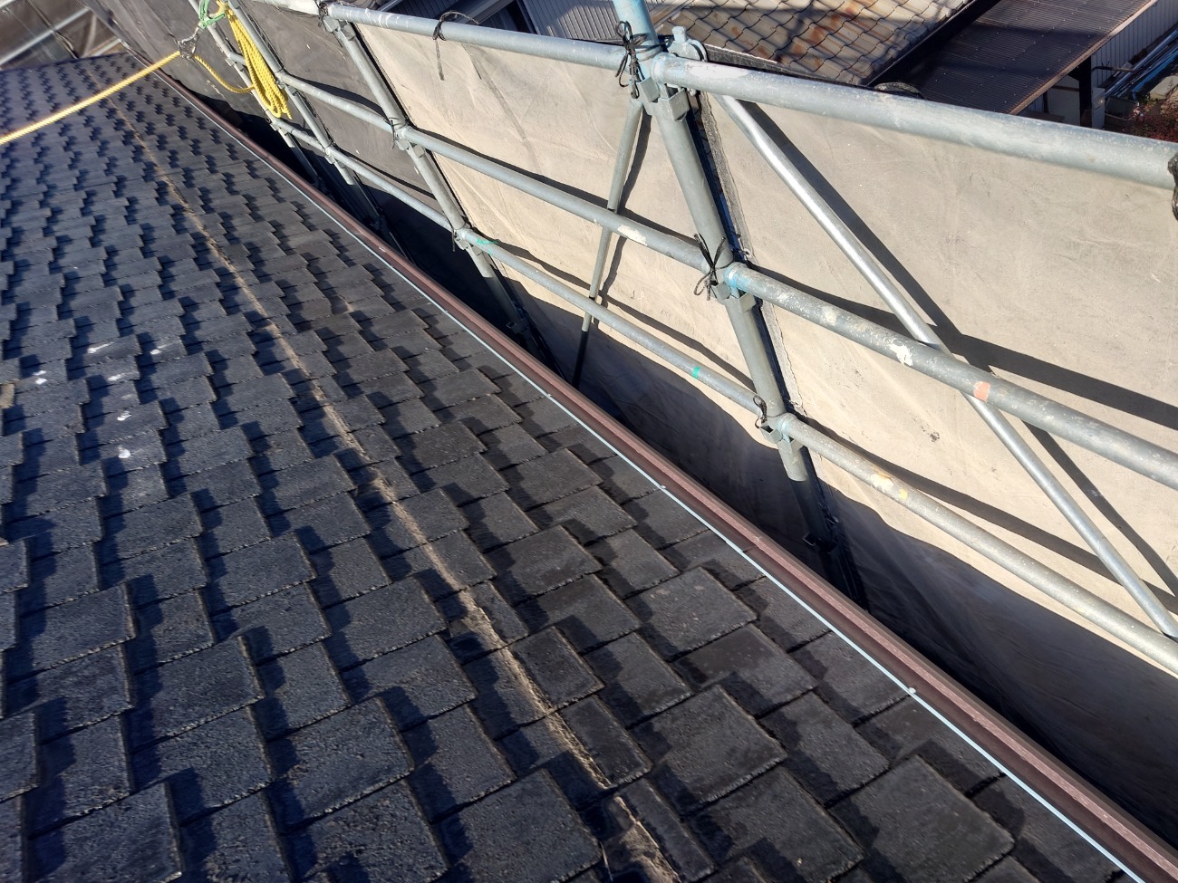 軒先水切りの設置