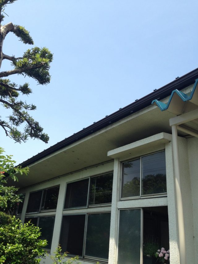 雨樋の架け替え　PC５０　パナソニック製