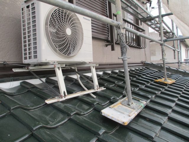 瓦屋根漆喰工事