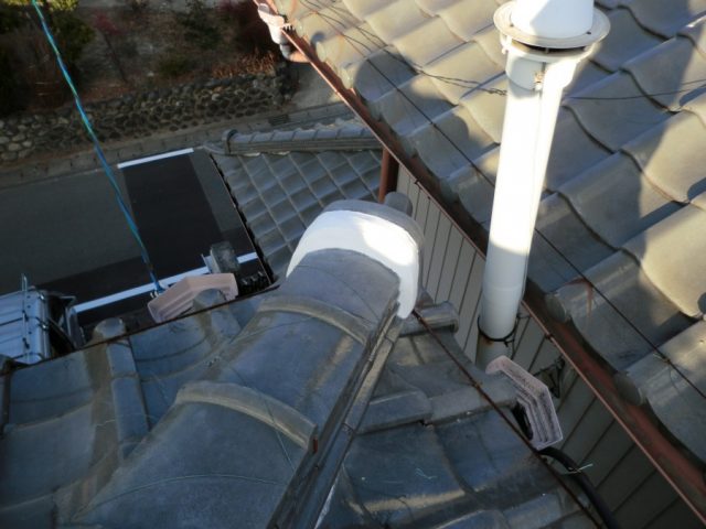 鬼瓦漆喰　完工