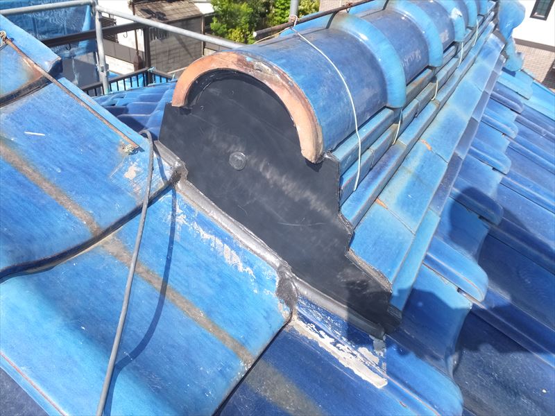 棟止め板金工事